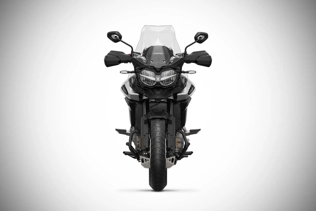 Triumph Tiger 1200 XCX Jet Black Front View 2018