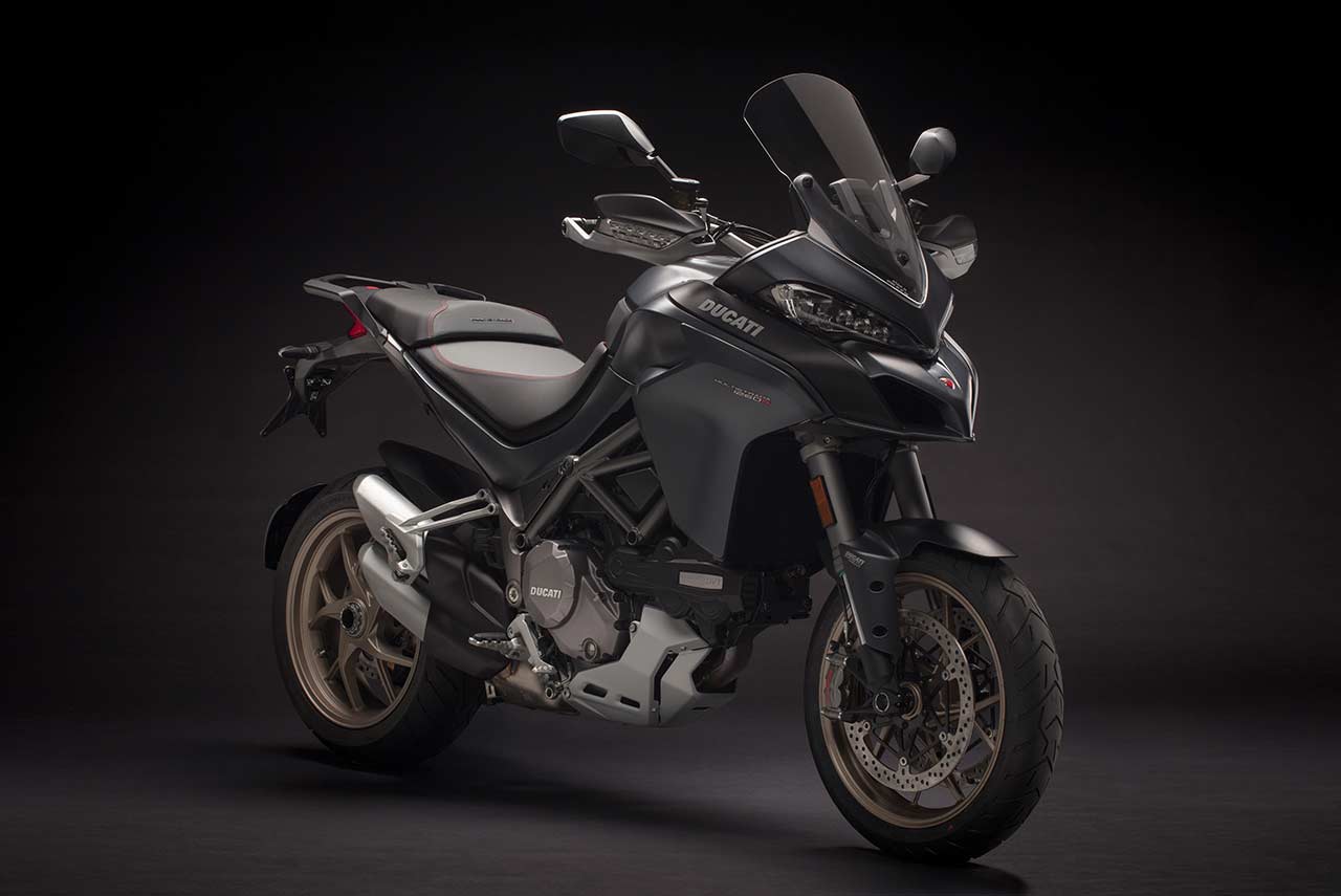 2018 Ducati Multistrada 1260 S Black Front Left