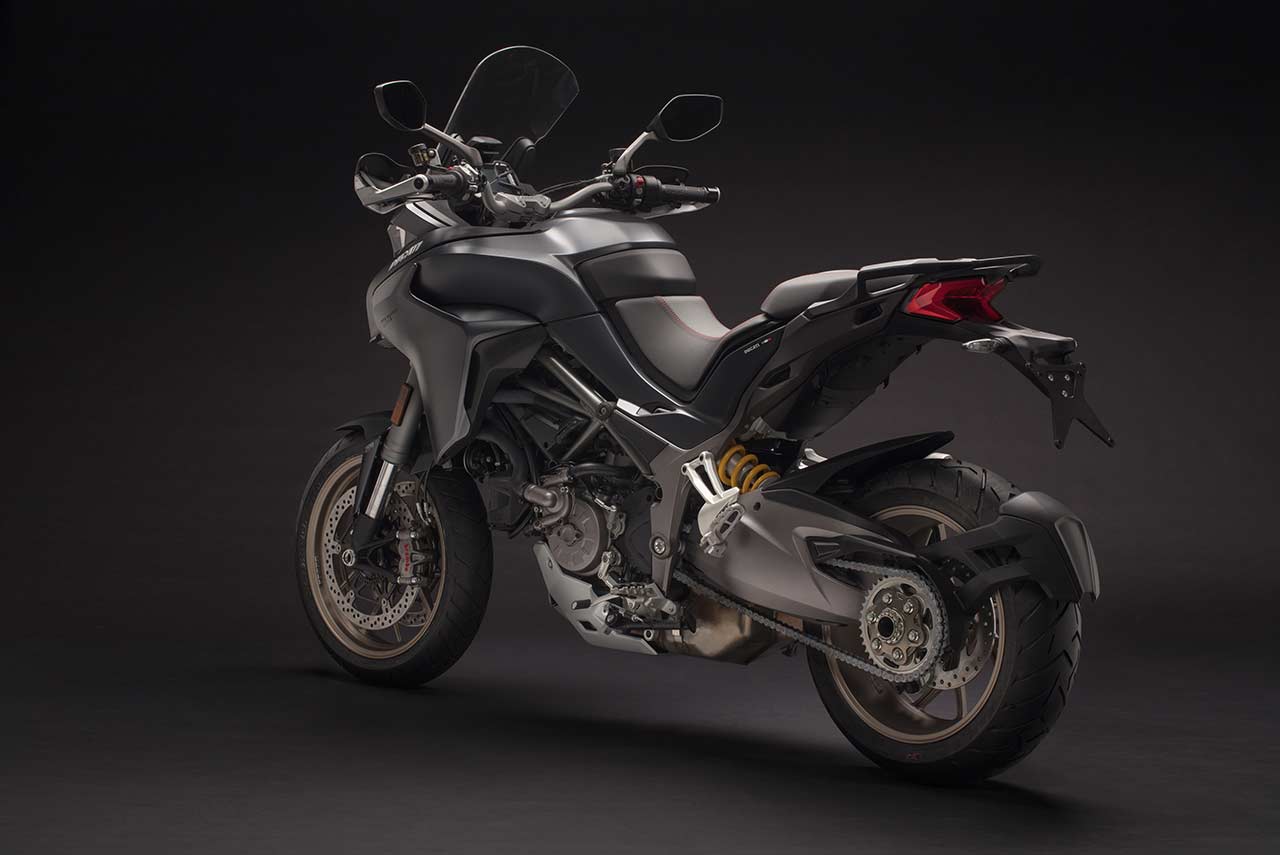 2018 Ducati Multistrada 1260 S Black Rear Left