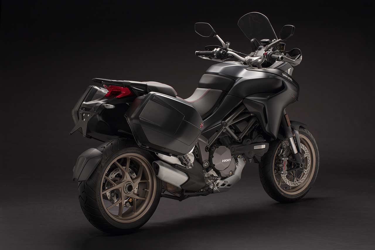 2018 Ducati Multistrada 1260 S Black Rear Right