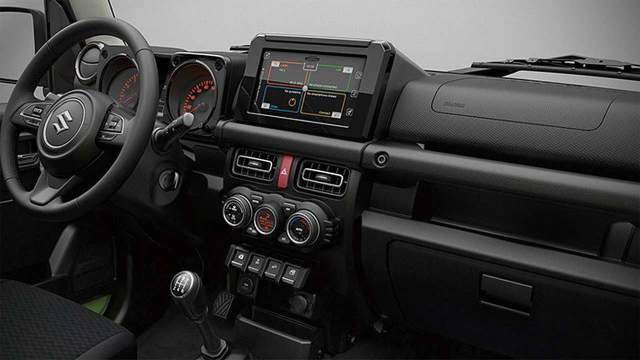 2018 Suzuki Jimny Interior Autobics