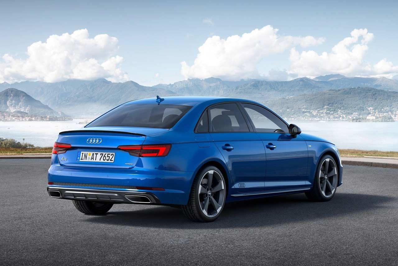 2019 Audi A4 S line Turbo Blue Rear Quarter