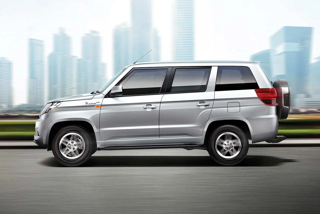 Mahindra TUV300 Plus launched in India; Priced at INR 9.47 Lakh 2 Mahindra TUV300 Plus Majestic Silver 2018 Side