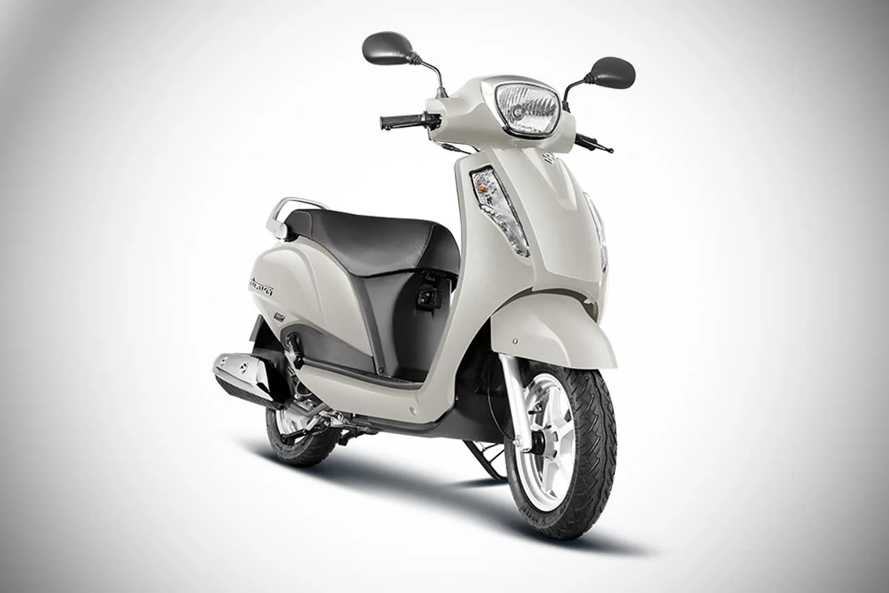 Suzuki Access 125 CBS Pearl Mirage White 2018