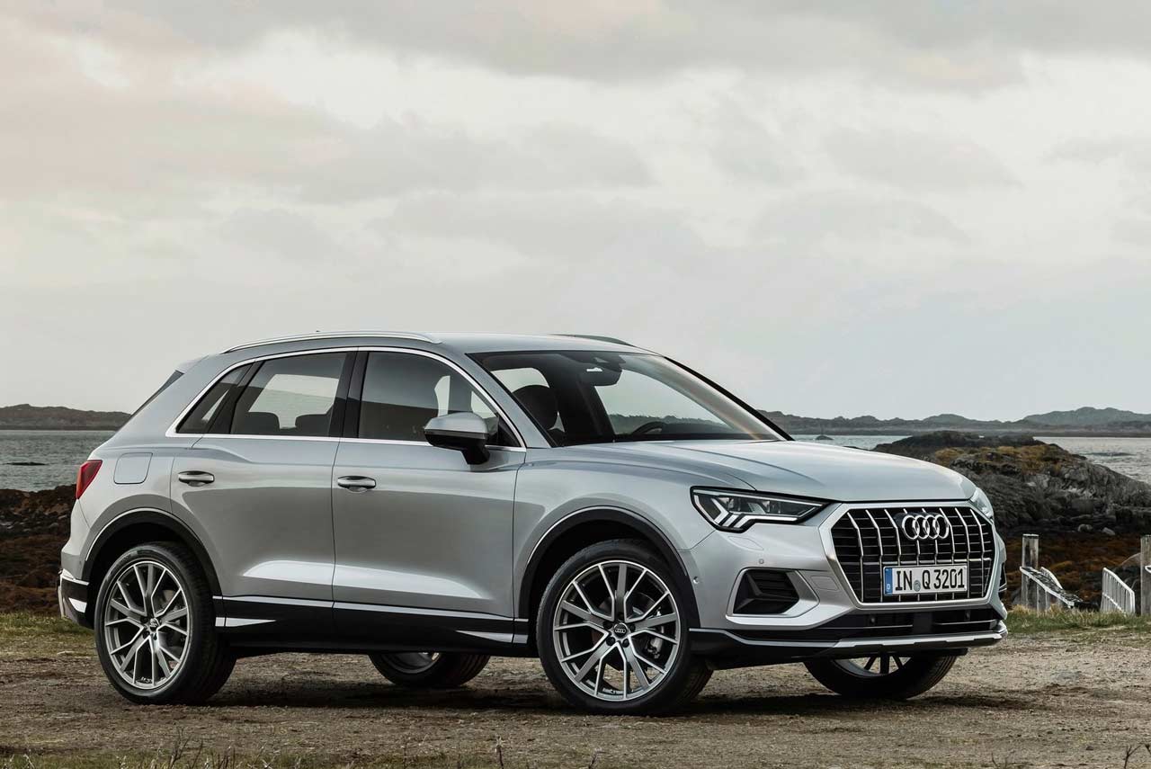 2019 Audi Q3 Silver Front Quarter