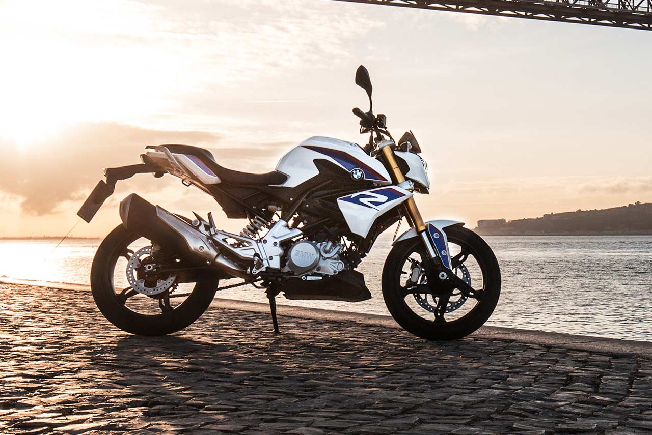 BMW G 310 R White Side 2018