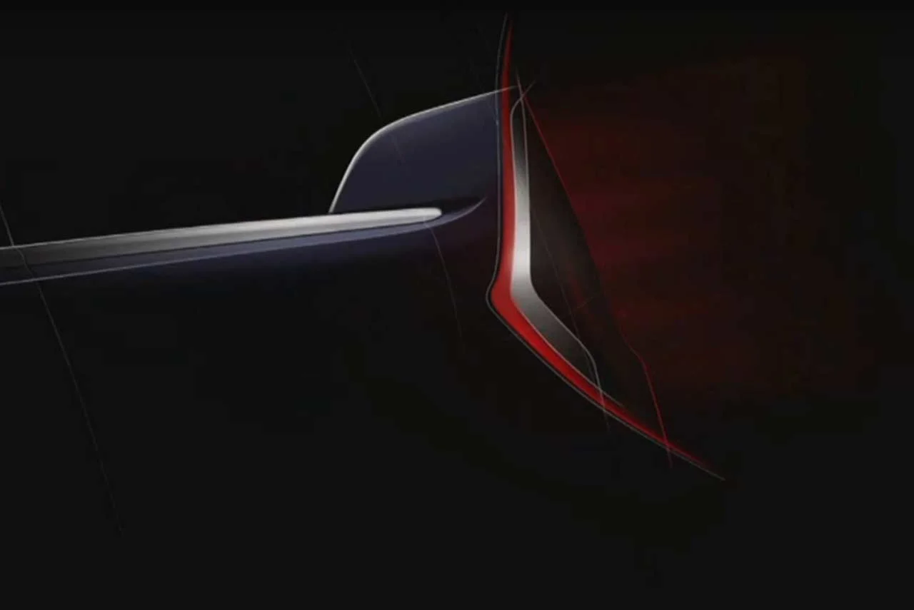 Mahindra Marazzo Rear Lamp Sketch 2018