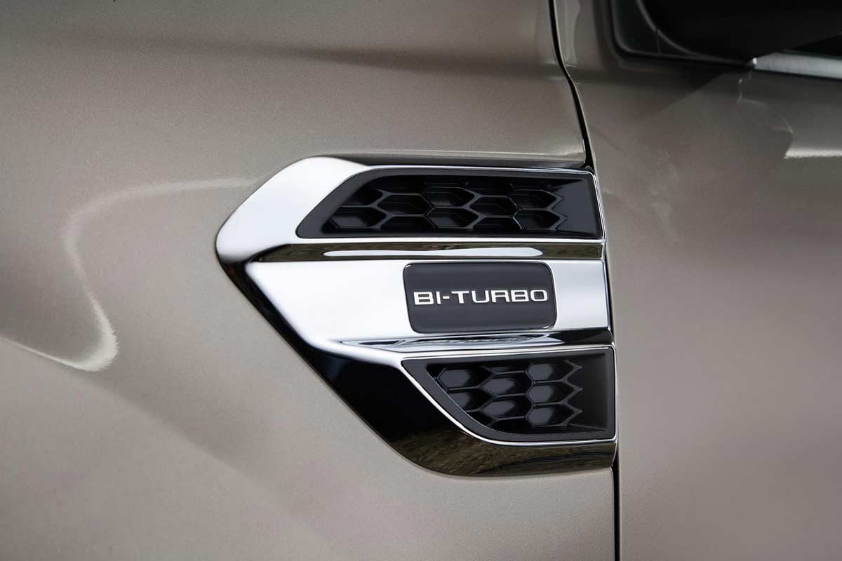 New Ford Everest SUV Twin Turbo Badge 2019