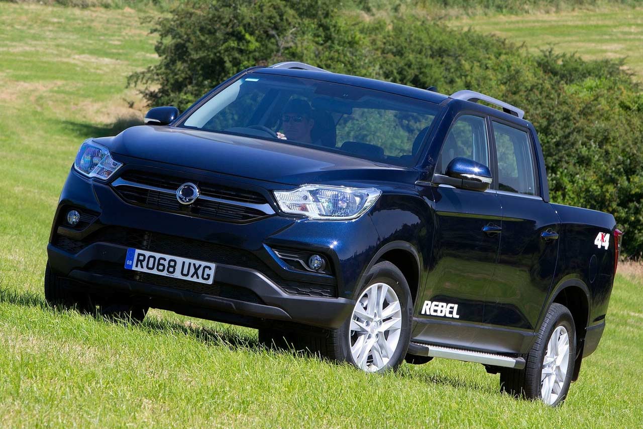 SsangYong Musso Rebel Front Quarter 2018