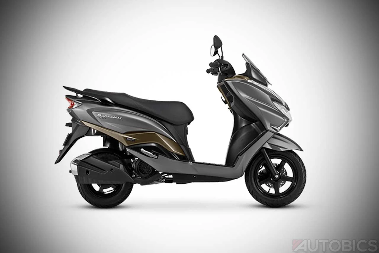 Suzuki Burgman Street 125 Metallic Matt Fibroin Gray 2018