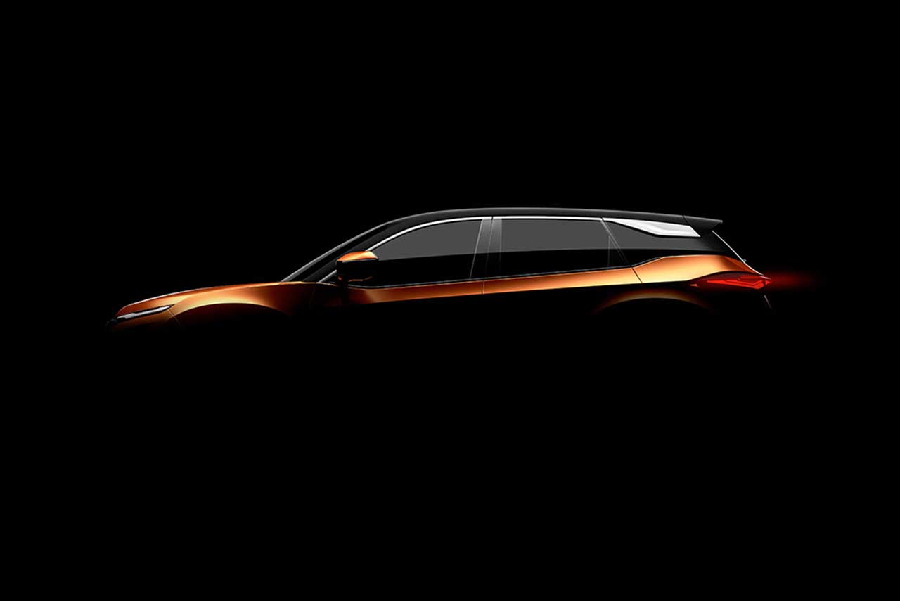 Tata Harrier SUV Side teaser