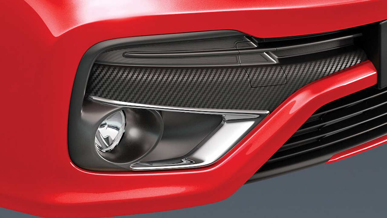 Toyota Etios Dual Tone Chrome Fog Lamp Garnish 2018