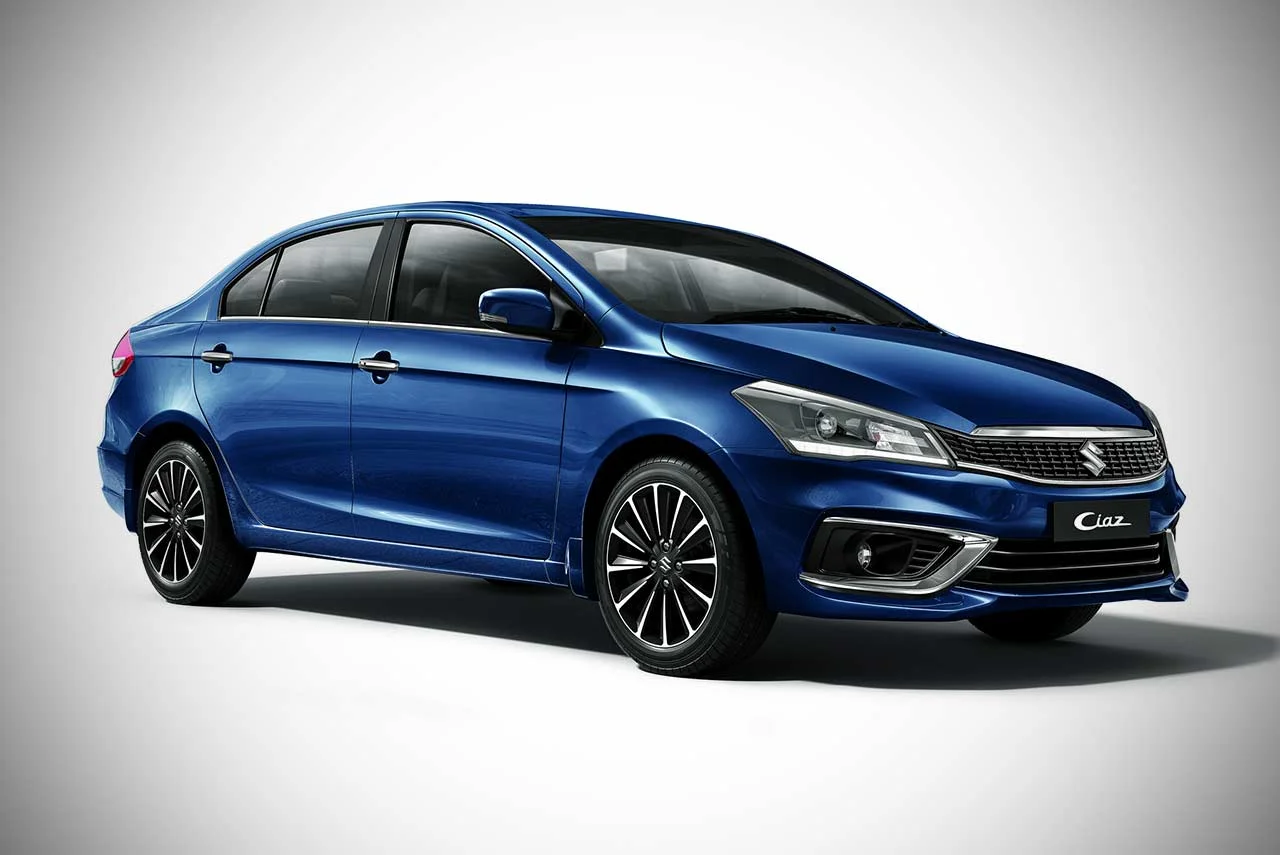 2018 Maruti Suzuki Ciaz Nexa Blue Front Quarter