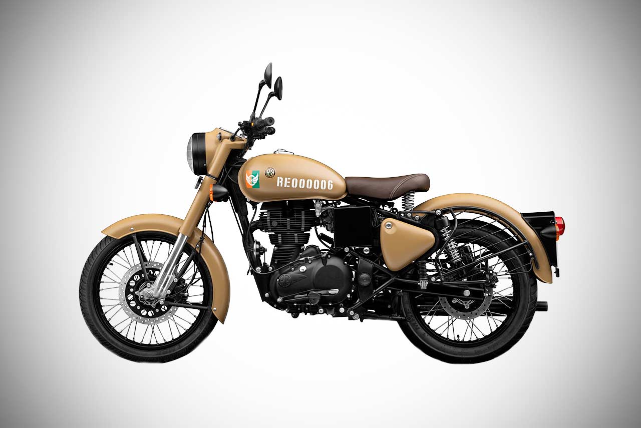Royal Enfield Classic Signals Edition Storm Rider Sand Left 2018