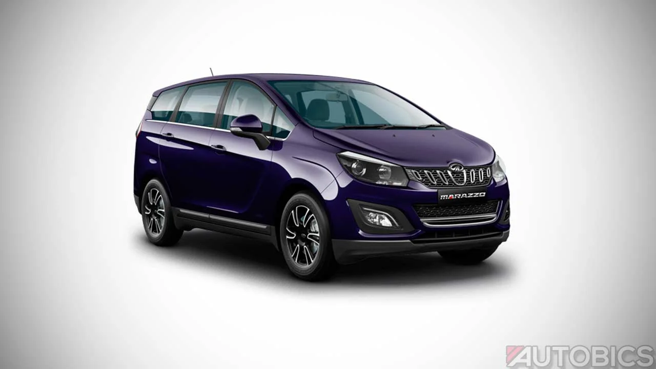 Mahindra Marazzo Poseidon Purple 2018