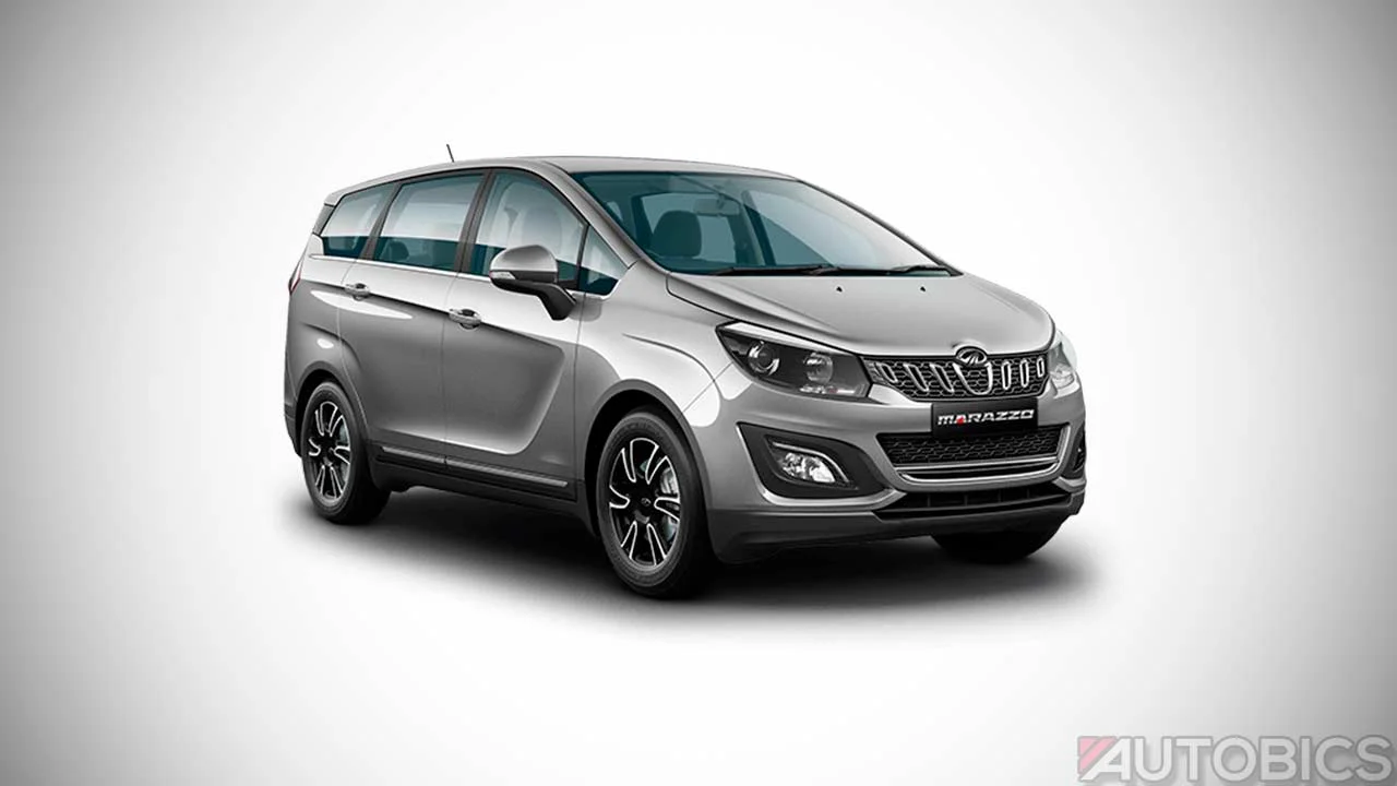 Mahindra Marazzo Shimmering Silver 2018
