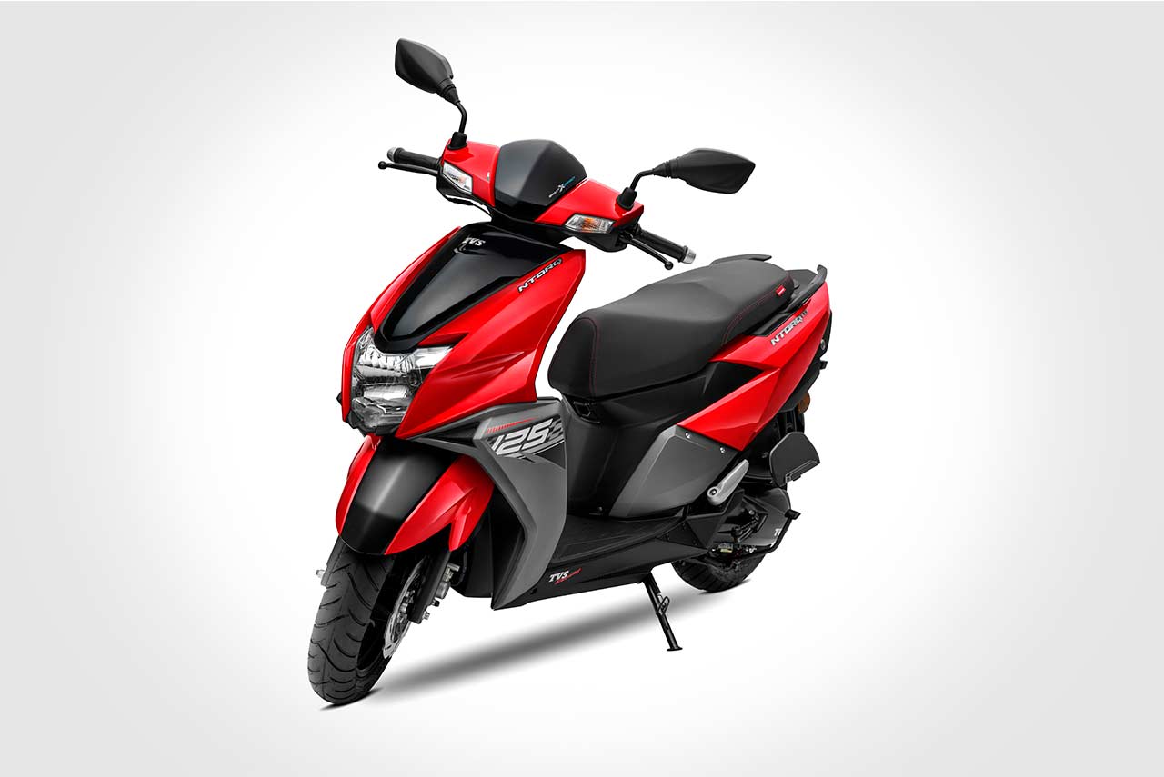 TVS NTORQ 125 Metallic Red 2018