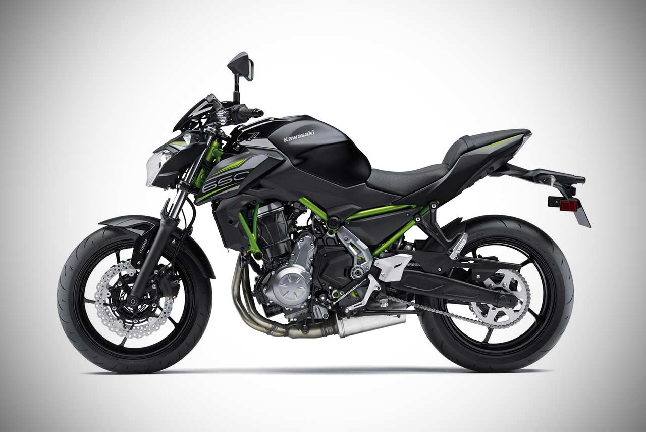 2019 Kawasaki Z650 Spark Black Left Side