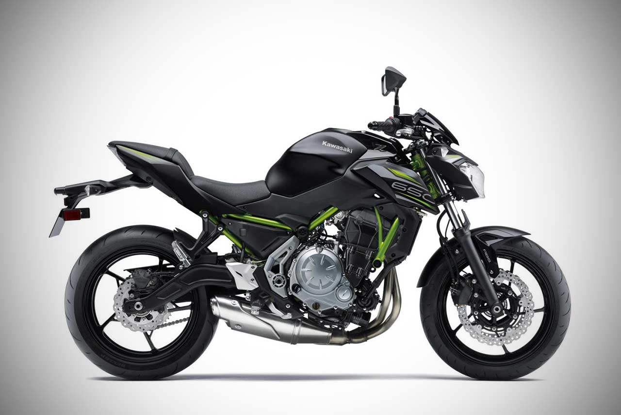 2019 Kawasaki Z650 Spark Black Right Side