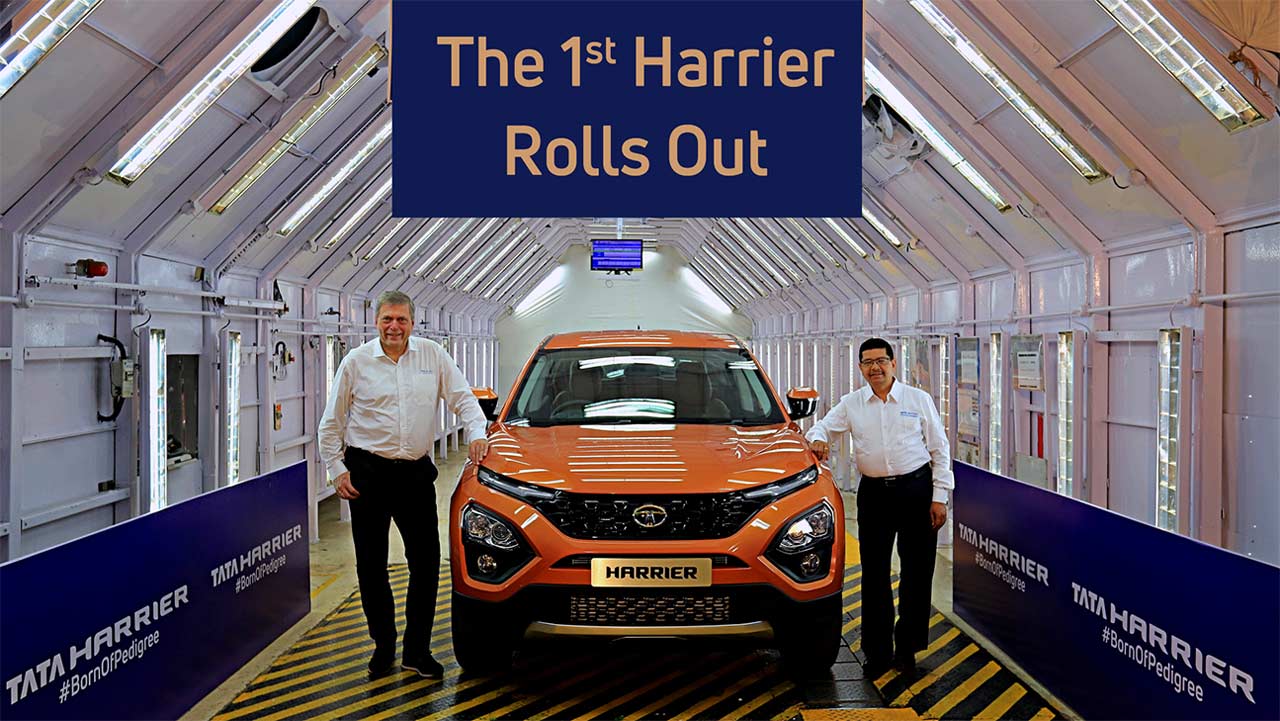 Tata Harrier Production Factory Pune 2018