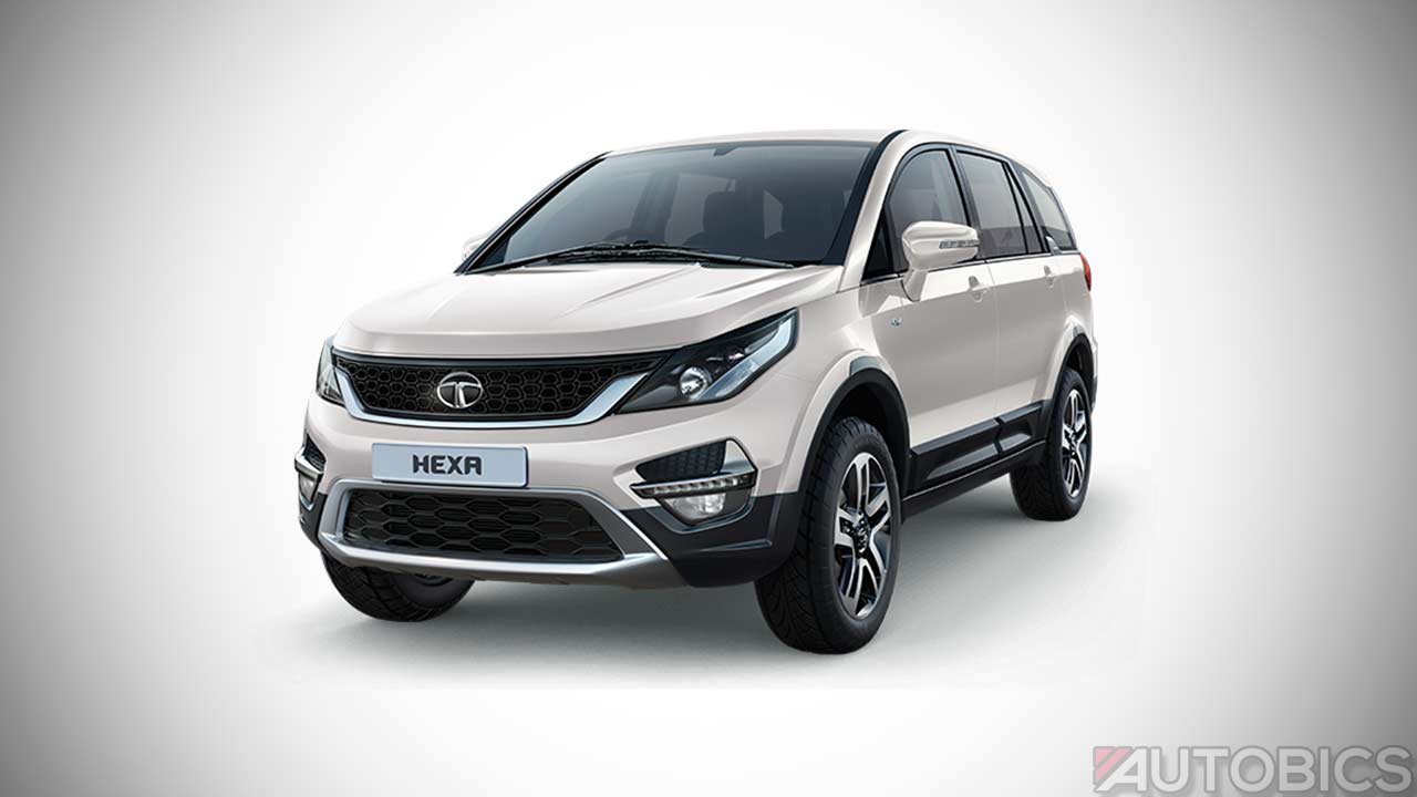 Tata Hexa Pearl White