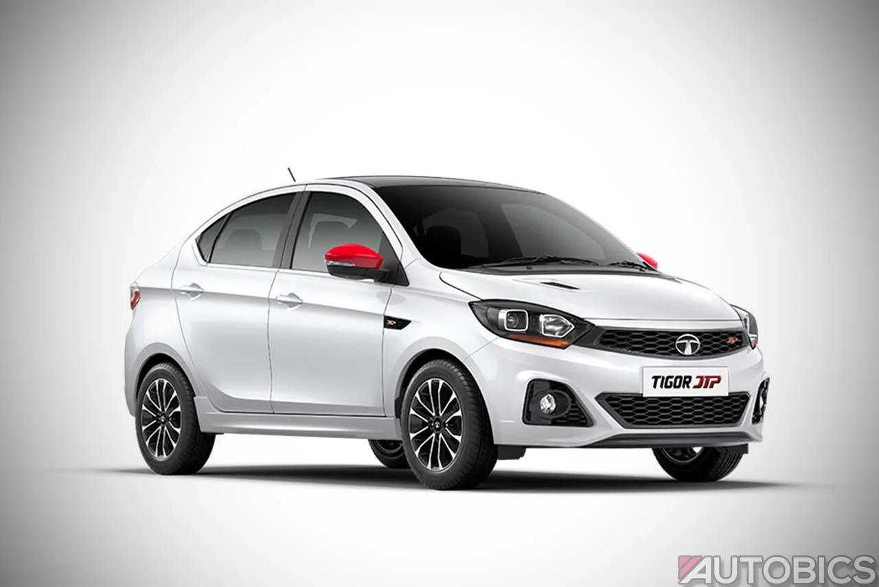 Tata Tigor JTP Pearlescent White 2018