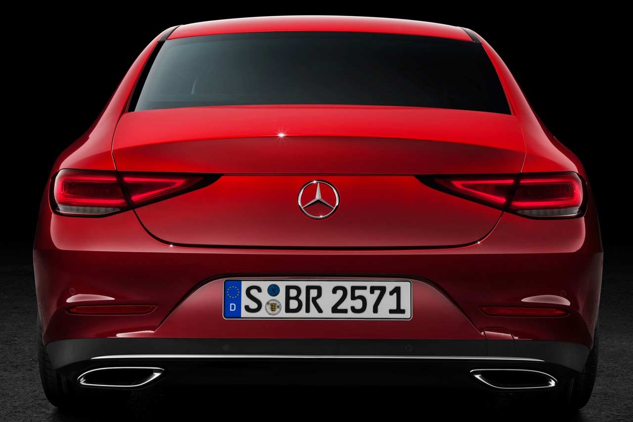 2018 Mercedes-Benz CLS Rear Red