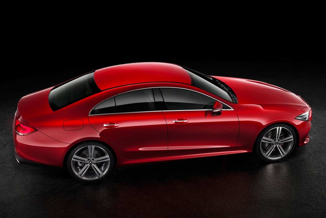 2018 Mercedes-Benz CLS Top Rear Red