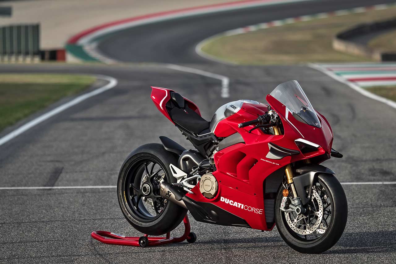 2019 Ducati Panigale V4R Front Quarter