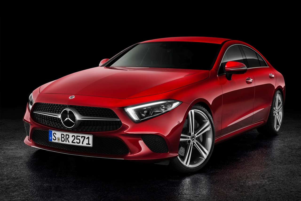 Mercedes-Benz CLS Front Quarter 2018