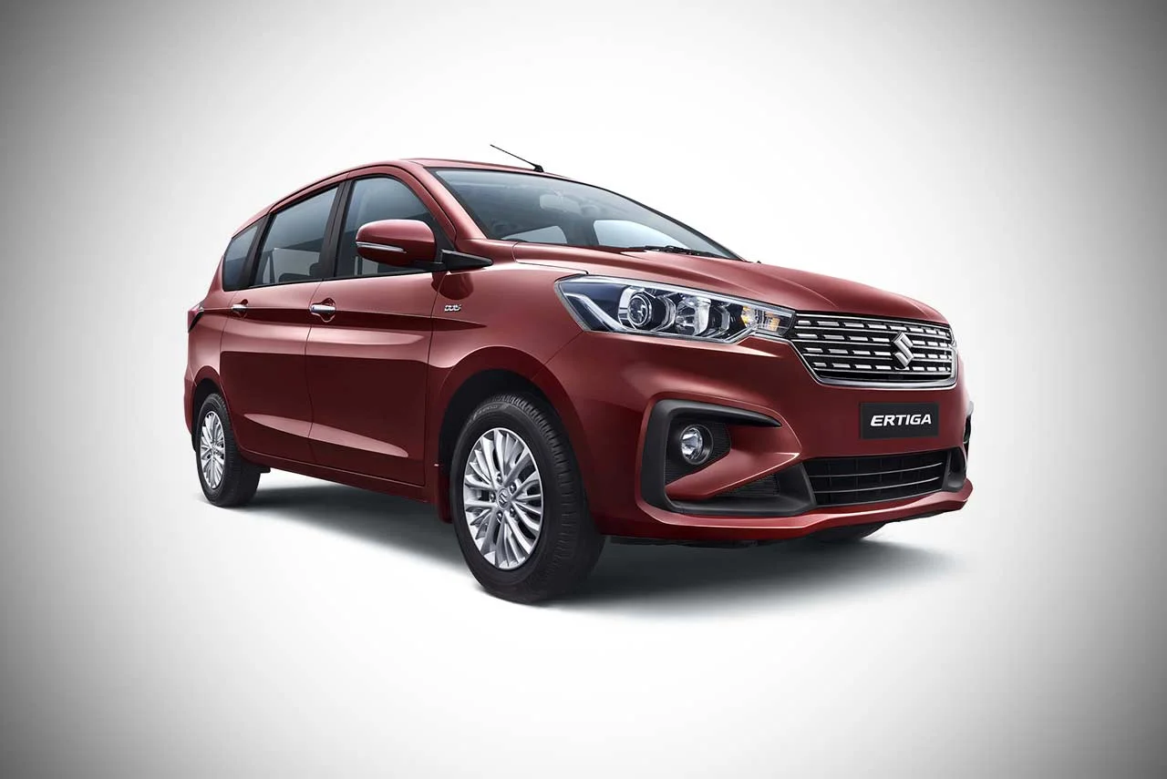 New Maruti Suzuki Ertiga Front Quarter 2018