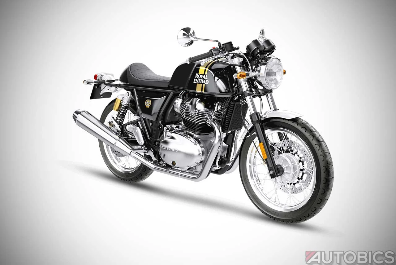Royal Enfield Continental GT 650 Black Magic Front Right 2018