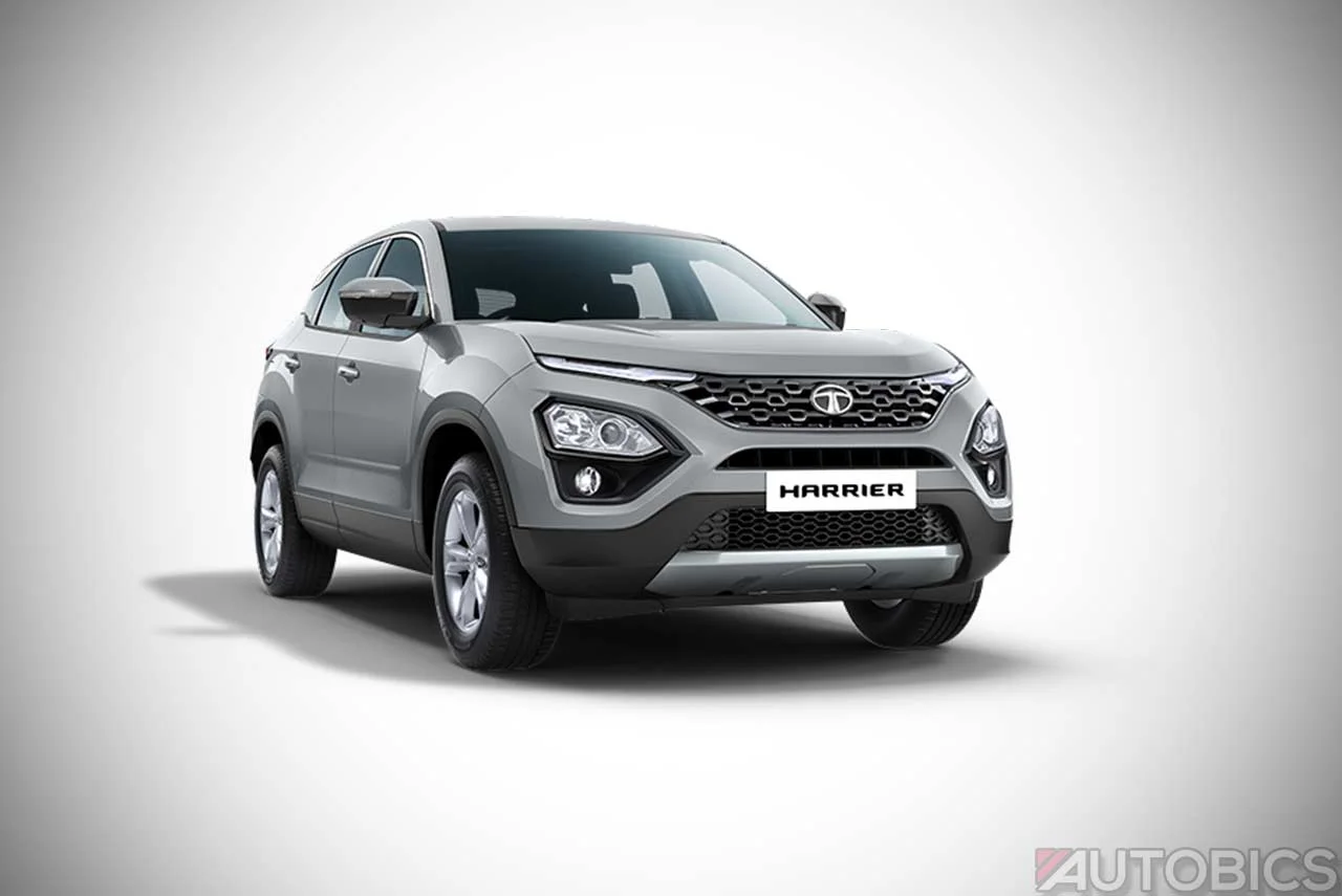 Tata Harrier Ariel Silver 2018