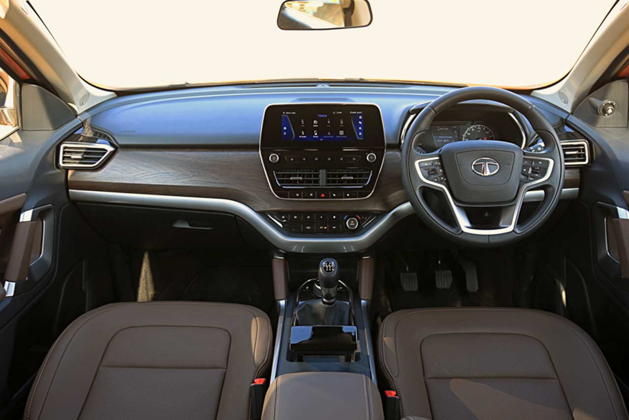 Tata Harrier Interior 2018 AUTOBICS