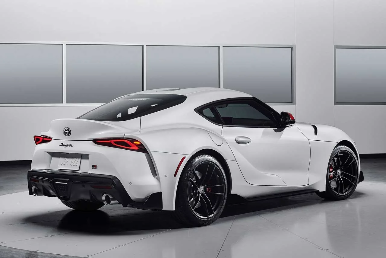 The all-new Toyota Supra Revealed; The quickest Toyota car to date 31 2020 Toyota Supra Absolute Zero White Rear