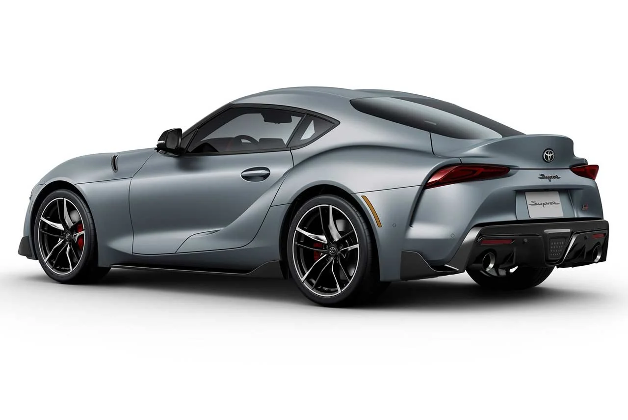 The all-new Toyota Supra Revealed; The quickest Toyota car to date 29 2020 Toyota Supra Matte Gray Rear