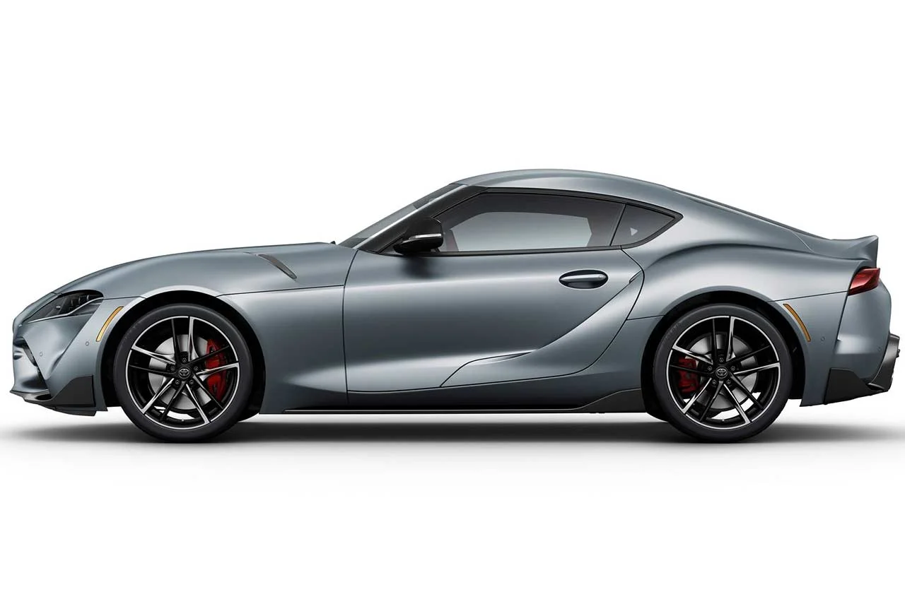 The all-new Toyota Supra Revealed; The quickest Toyota car to date 28 2020 Toyota Supra Matte Gray Side