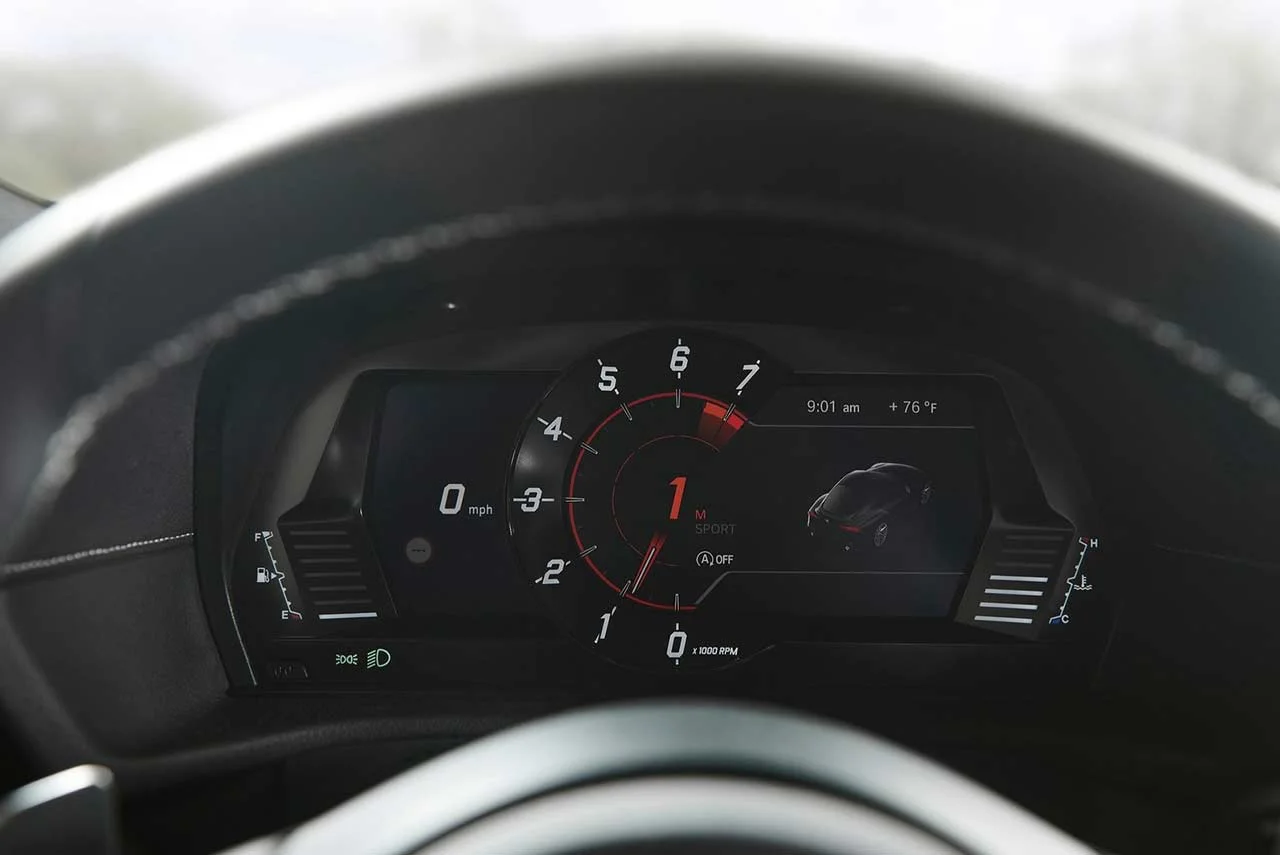 New Toyota Supra Instrument Panel 2020