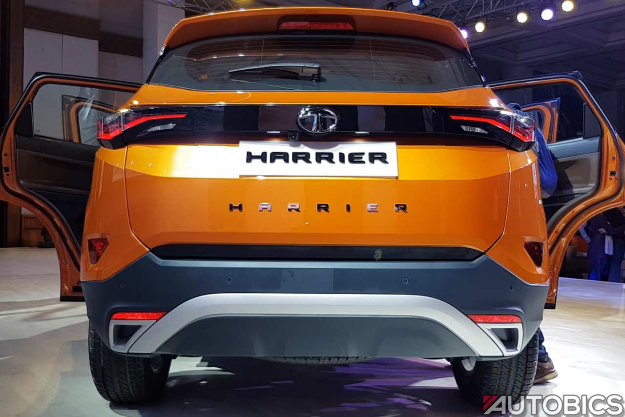 Tata Harrier Rear 2019