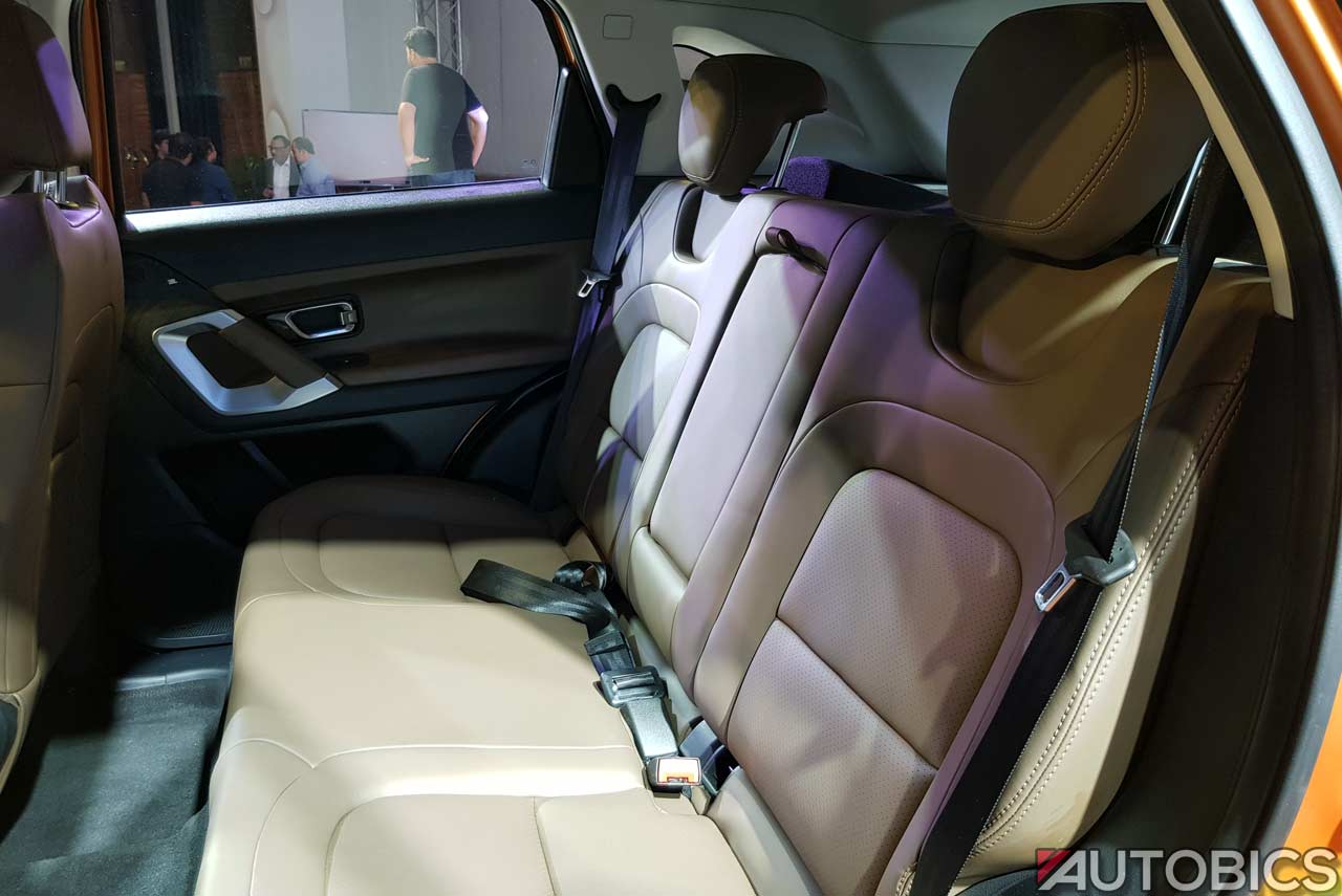 Tata Harrier Rear Seats 2019
