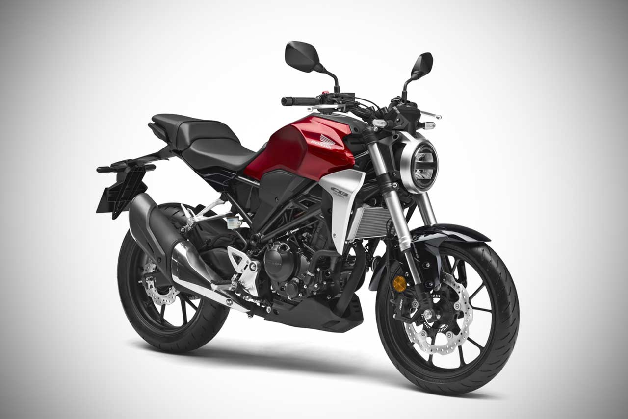 Honda CB300R Candy Chromosphere Red 2019