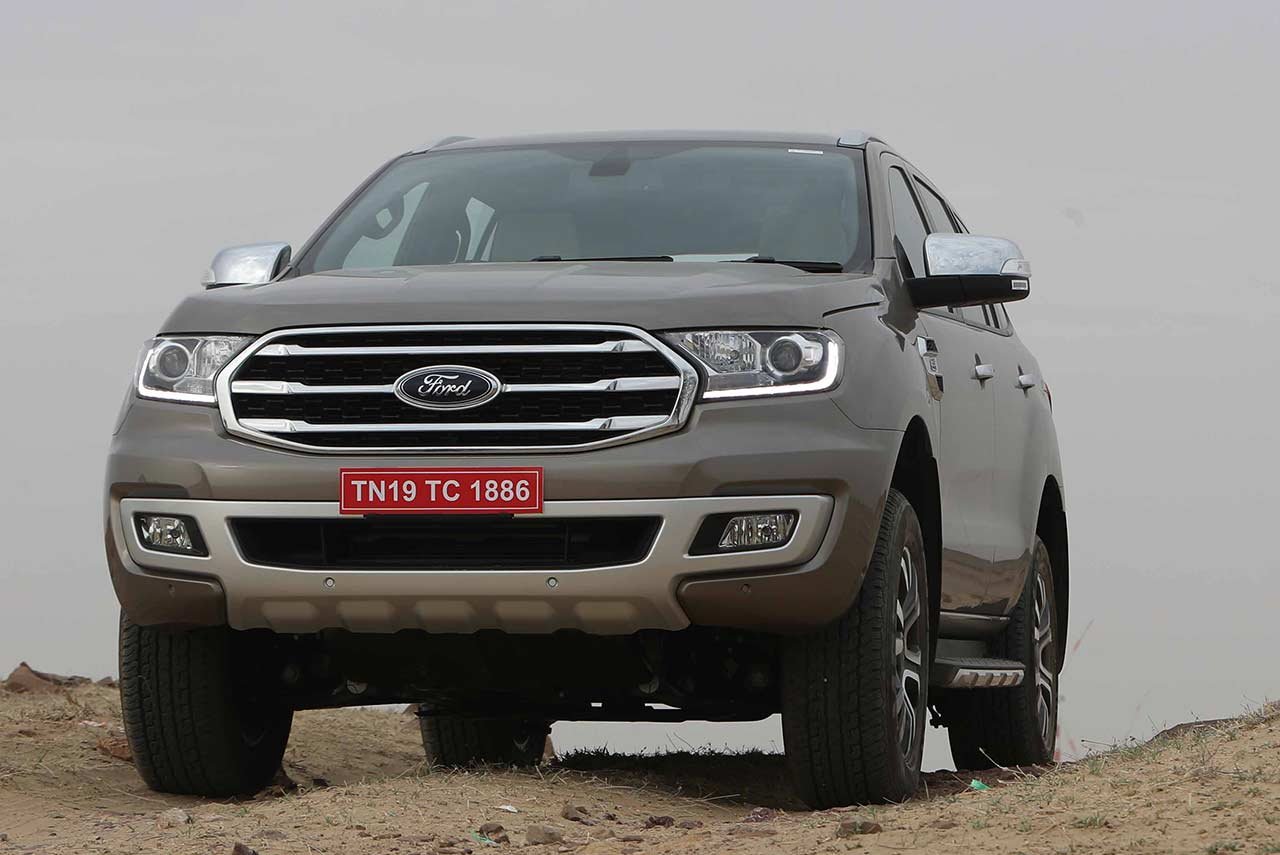 New Ford Endeavour Ground Clearance 2019