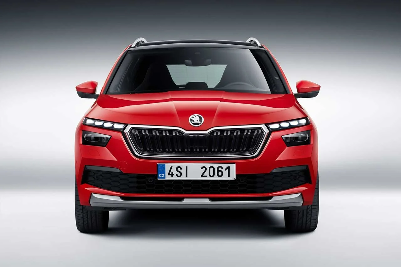 Skoda Kamiq Red Front 2019
