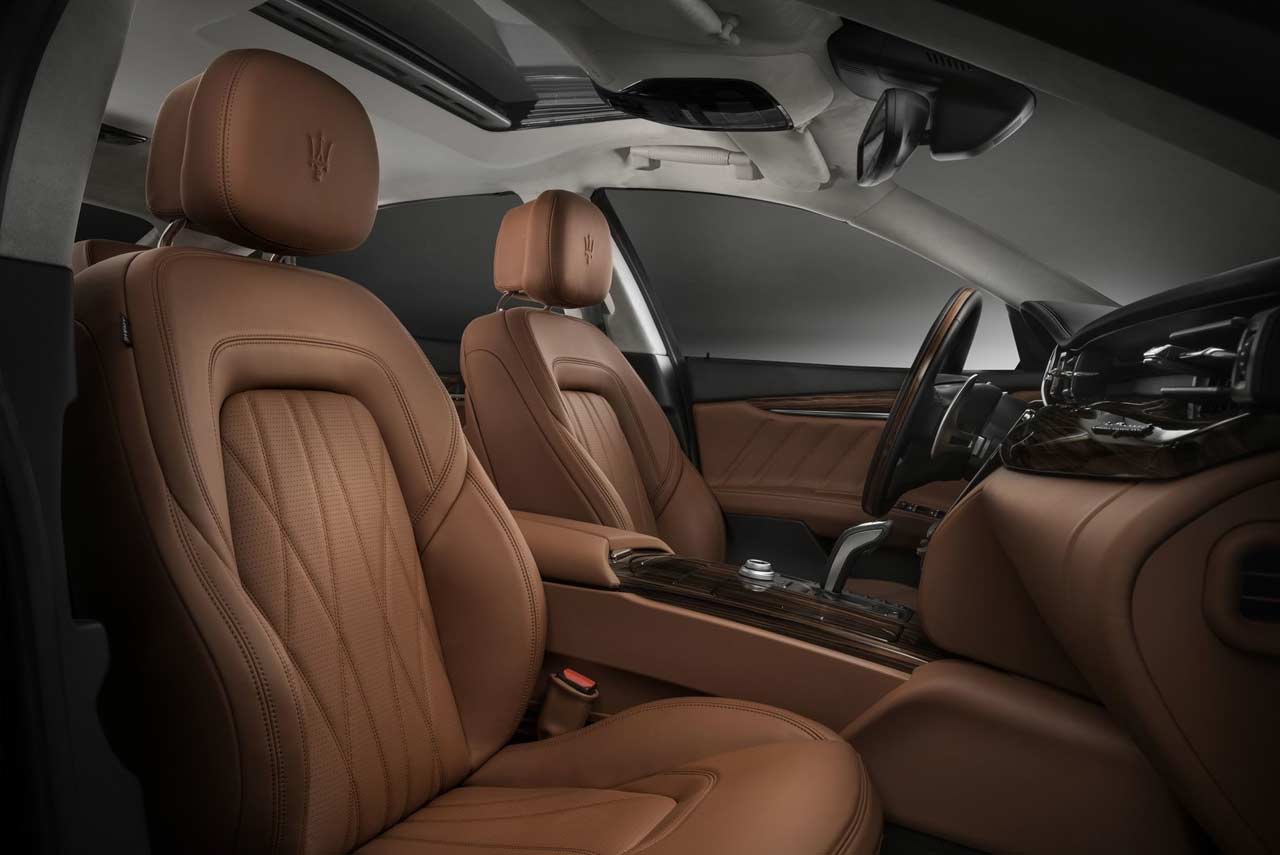 2019 Maserati Quattroporte Gran Lusso Front Seats