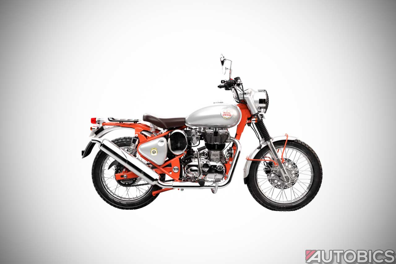 Royal Enfield Bullet Trials 350 Red Side 2019