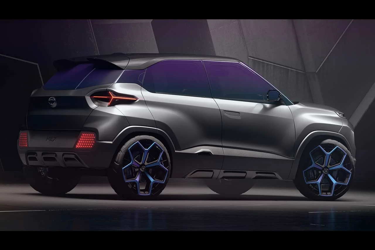 Tata H2X Concept Rear Quarter View 2019