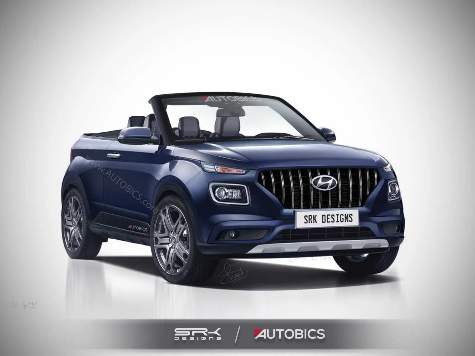 Hyundai Venue Convertible by SRK Designs