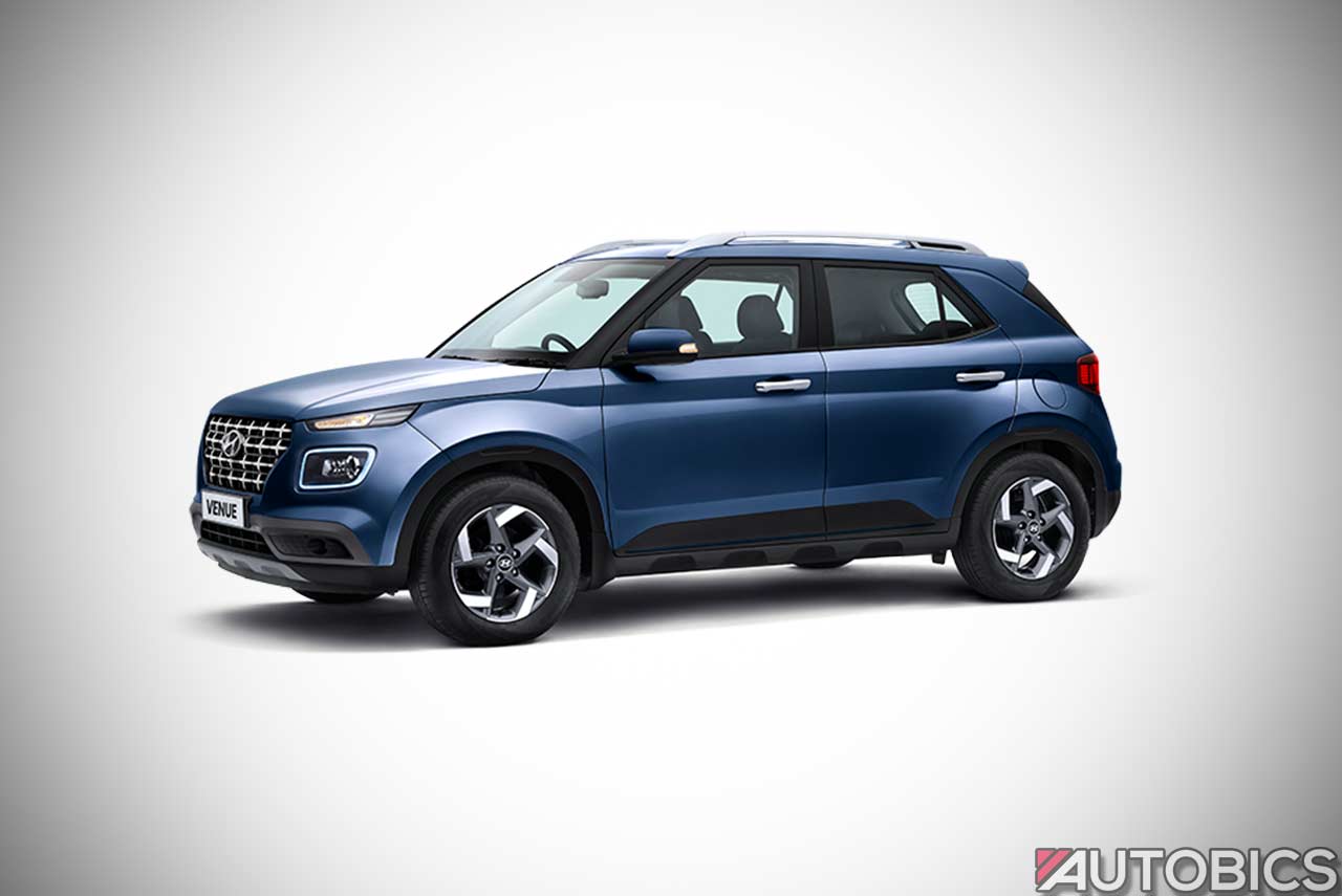 Hyundai Venue Denim Blue 2019