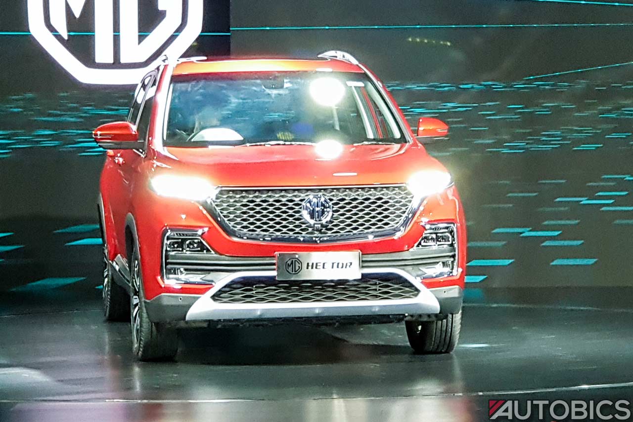 MG Hector Front 2019