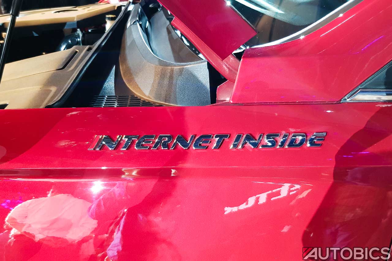 MG Hector Internet Inside Badge 2019